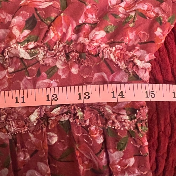 Sachin + Babi Ronnie Long Sleeve Pink Pleated Tie Front Midi Dress NWT - Picture 7 of 15